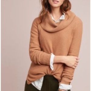 Anthropologie BRENTA COWL NECK PULLOVER XS